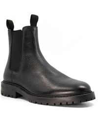 Dune - Capsules Grain-Leather Chelsea Boots - Lyst