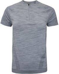 Under Armour - Half Zip Seamless T-Shirt Training Top 1348738 460 - Lyst