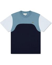 Lacoste - Jersey Colour Block T Shirt - Lyst