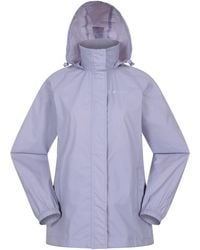 Mountain Warehouse - 'Pakka' Packable Jacket Waterproof Breathable Adjustable Hood Rain Coat Polyamide - Lyst