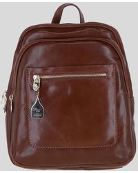 Ashwood Leather - Real Backpack With Multiple Pockets And-Tone Hardware - Lyst