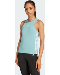adidas - Aeroready Train Essentials Regular 3-Stripes Tank Top - Lyst
