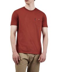 Ben Sherman - T Shirt Plain Crew Neck Short Sleeve Casual Summer Cotton Tee - Lyst