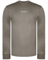 Weekend Offender - Brantford Dark Sweater Cotton - Lyst