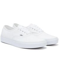 Vans - Authentic Canvas Trainers - Lyst