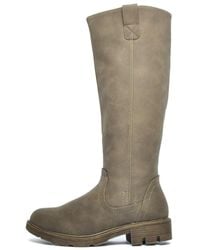 Divaz - Luxe Quinn Vegan Knee High Boots - Lyst