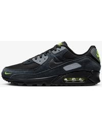 Nike - Air Max 90 Trainers Volt/Cool - Lyst