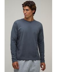 BoohooMAN - Essential Regular Fit Long Sleeve T-Shirt - Lyst