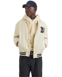 Nautica - Dreman Letterman Jacket - Lyst