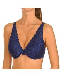 Guess - Bra With Underwire And Elastic Sides O77C03Pz00A - Lyst