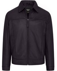 Infinity Leather - Retro Classic Harrington Biker Jacket - Lyst