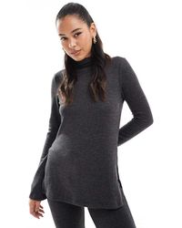 Vero Moda - Mix And Match Supersoft Side Split Top - Lyst