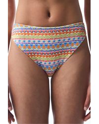 Penti - Ila Reversible High-Waisted Brief Bikini Bottom - Lyst