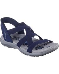 Skechers - Reggae Slim Stretch Flex Textile Sandals - Lyst