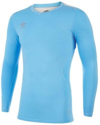 Umbro - Elite V Neck Base Layer Top (Hemelsblauw) - Lyst