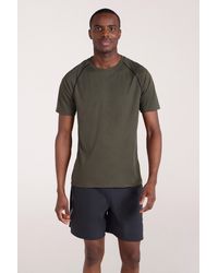 Mountain Warehouse - 'Aero Ii' Short Sleeve Top With Reflective Print Isocool Sports Tee - Lyst