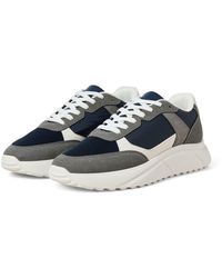 Jack & Jones - Aspire Runner Polyurethan Herren Castlerock/ Blazer Sneakers - Lyst