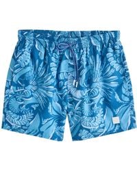 BOSS - Piranha Swim Shorts Light Pastel Cotton - Lyst