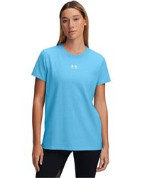 Under Armour - Rival Core Short Sleeve Oversized T Shirt - Lyst