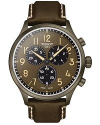 Tissot - T-Sport Chrono Xl Watch T1166173609200 Leather - Lyst
