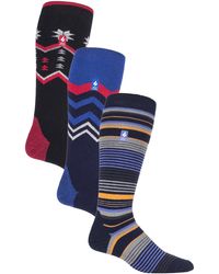 Heat Holders - 3 Pair Assorted Multipack Ultra Lite Ski Socks - Lyst