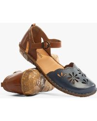 Josef Seibel - Rosalie 04 Damen Sandalen Shark-Kombi - Lyst