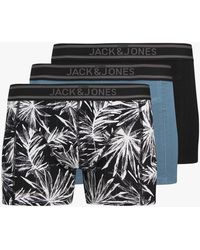 Jack & Jones - Jacrichard 3 Pack Trunks Cotton - Lyst