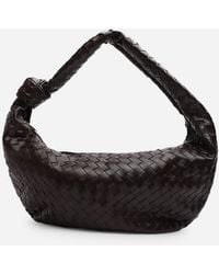 Where's That From - Wheres 'Aqua' Knotted Strap Woven Shoulder Bag - Lyst