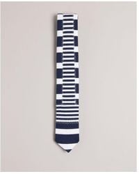Ted Baker - Combahe Jersey Striped Tie - Lyst