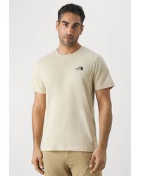 The North Face - Ss Simple Dome T Shirt Gravel - Lyst