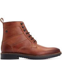 Base London - Dickson Leather Boots - Lyst