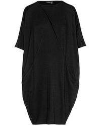 Conquista - Batwing Sack Jersey Dress With Pockets - Lyst