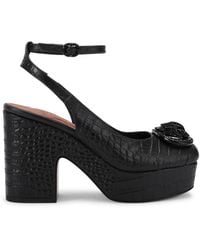 Kurt Geiger - Chelsea Closed Platform Sandals - Lyst