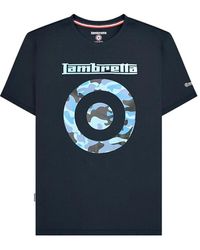 Lambretta - Camo Target Big & Tall T-Shirt Cotton - Lyst