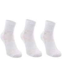Asics - 3-Pack Easy Quarter Socks - Lyst