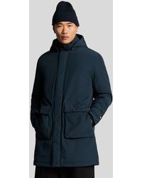 Lyle & Scott - Wadded Parka - Lyst