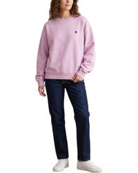 Carhartt - Sweatshirt Crew Neck Drop Shoulders - Lyst