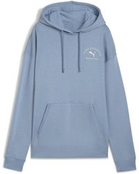 PUMA - Class Relaxed Overhead Tech Fleece Hoodie - Lyst