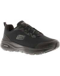 Skechers - Work Trainers Slip Resistant Arch Fit Sr Lace Up - Lyst