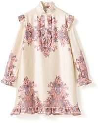 Noella - Reno Ruby Rüschenkleid - Lyst