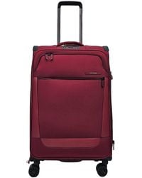 Infinity Leather - Lightweight Suitcases 4 Wheel Luggage Travel Cabin Bag - Lyst