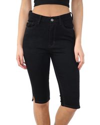 MYT - Magic Shaping High Waisted Denim Shorts - Lyst