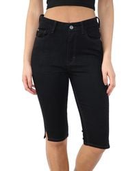 MYT - Magic Shaping High Waisted Denim Shorts - Lyst