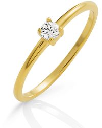 Orphelia - 'Solitaire' 925 Sterling Ring - Lyst
