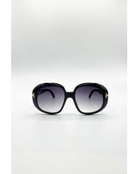 SVNX - Bold Round Oversized Sunglasses - Lyst