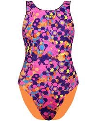Maru - Hex Pacer Vault Back Swimsuit - Lyst