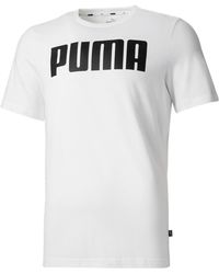 PUMA - Essentials Tee T-Shirt - Lyst