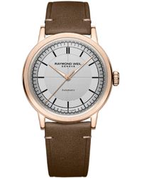 Raymond Weil - Millesime Watch 2925-Pc5-65001 Leather (Archived) - Lyst