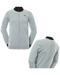 PUMA - Evoknit Wind Sweater Full Zip Jacket Quarry 576117 02 A49E - Lyst