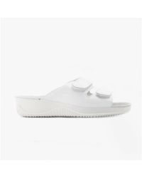 Rohde - 1940 Ladies Leather Mule Sandals - Lyst